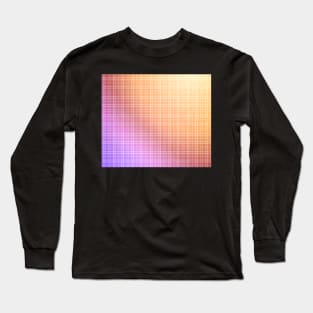 Soft pastel plaid pattern Long Sleeve T-Shirt